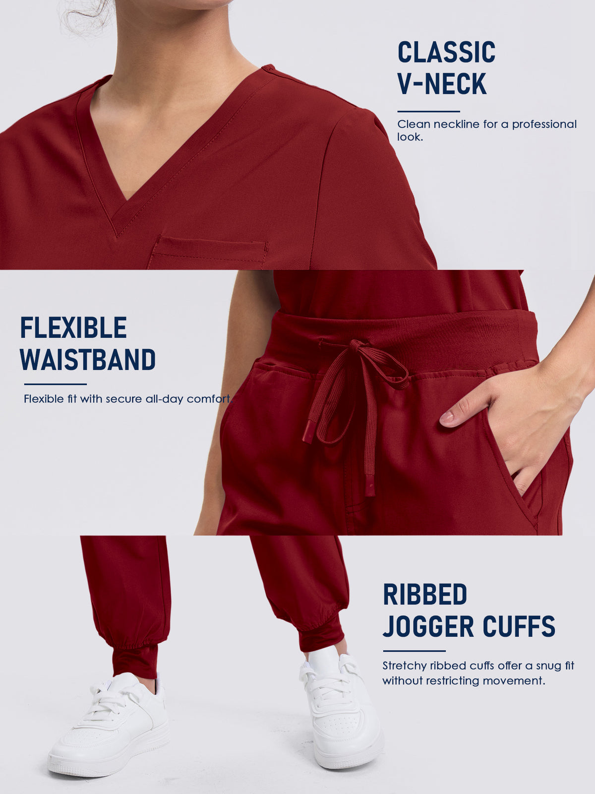 Luna Made-to-Measure Jogger Scrub Set Package