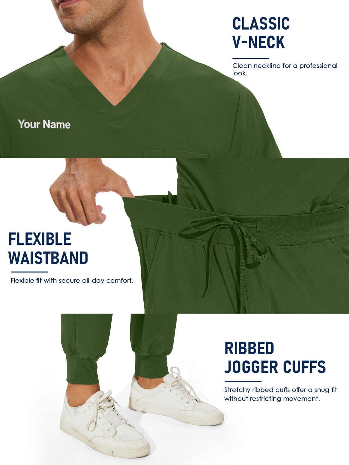 Lunar Made-to-Measure Jogger Scrub Set Package
