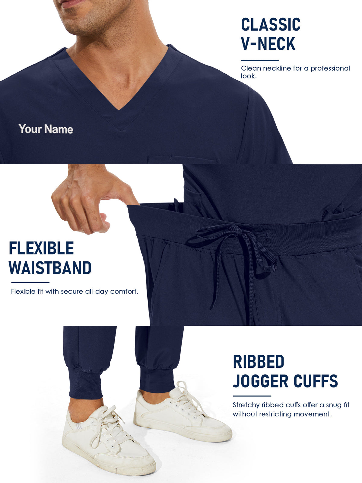 Lunar Made-to-Measure Jogger Scrub Set Package