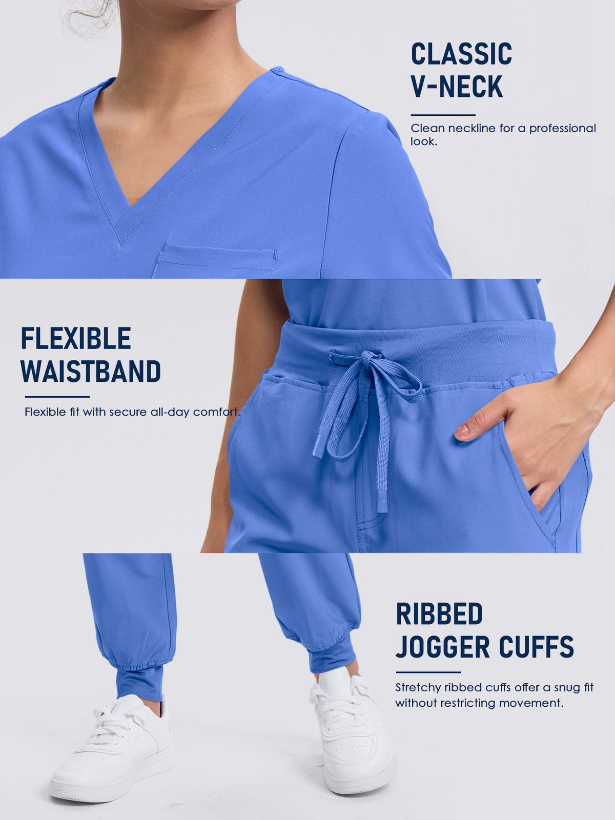 Luna Made-to-Measure Jogger Scrub Set Package