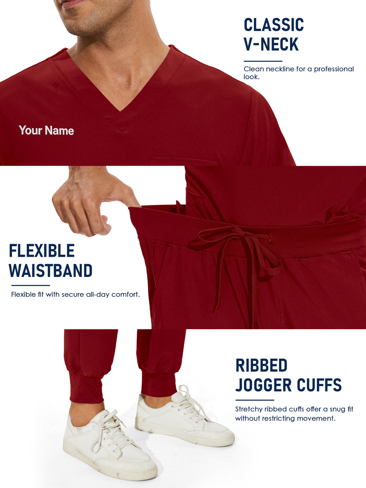 Lunar Made-to-Measure Jogger Scrub Set Package
