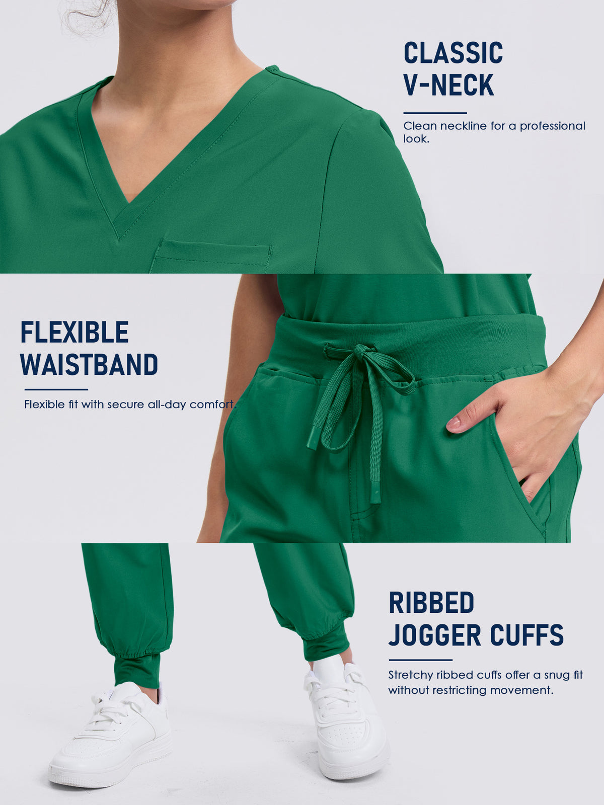 Luna Made-to-Measure Jogger Scrub Set Package