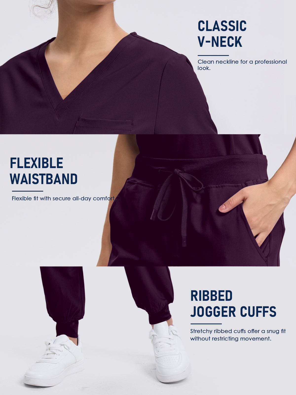 Luna Made-to-Measure Jogger Scrub Set Package