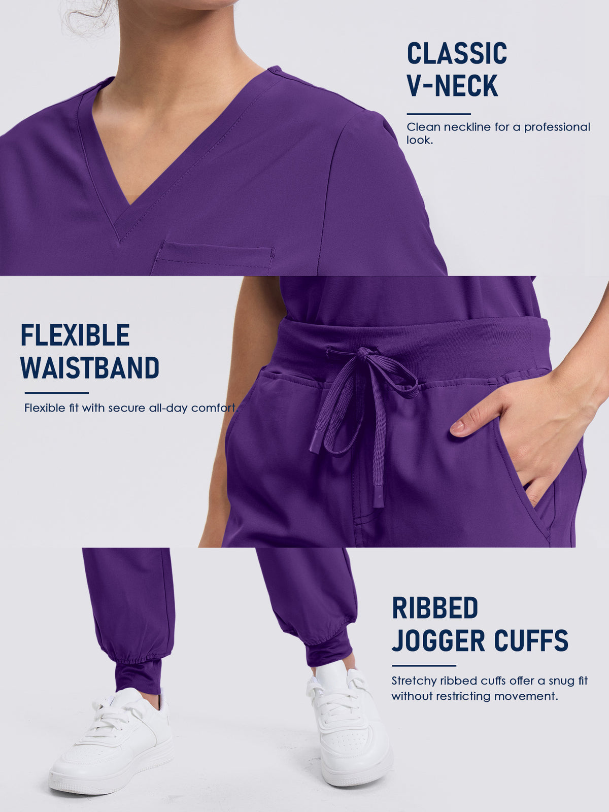 Luna Made-to-Measure Jogger Scrub Set Package