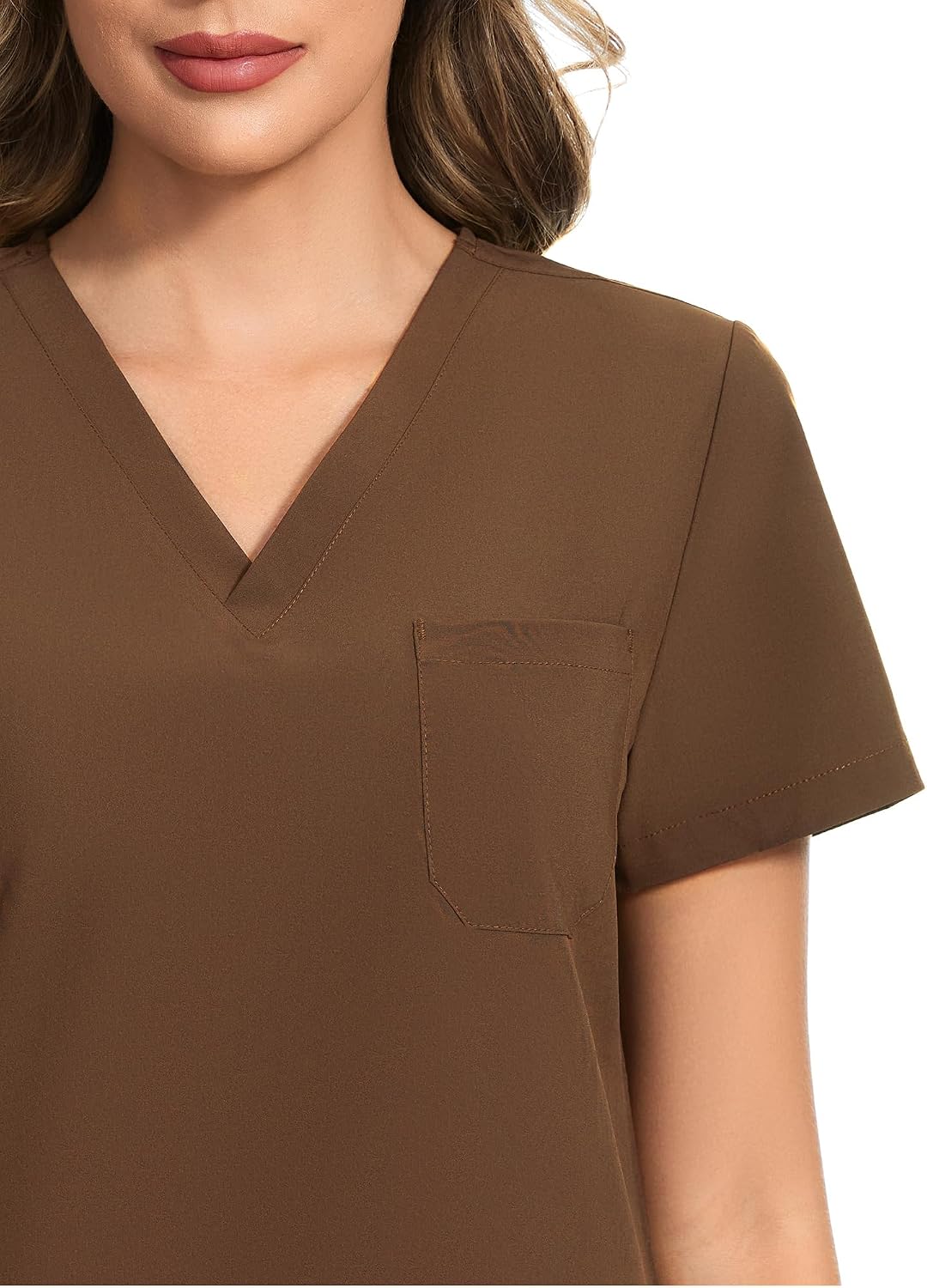 Luna Scrub Set — Brown — 4