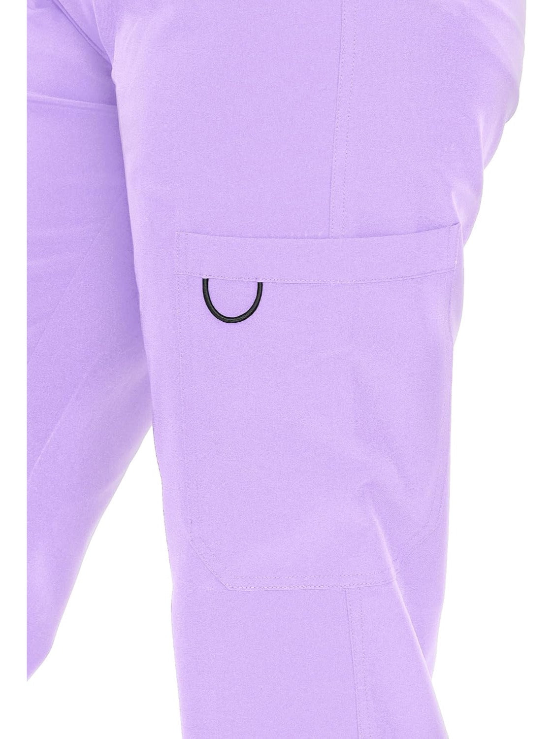 COZYFIT women's light purple straight-leg cargo scrub pants - image 6
