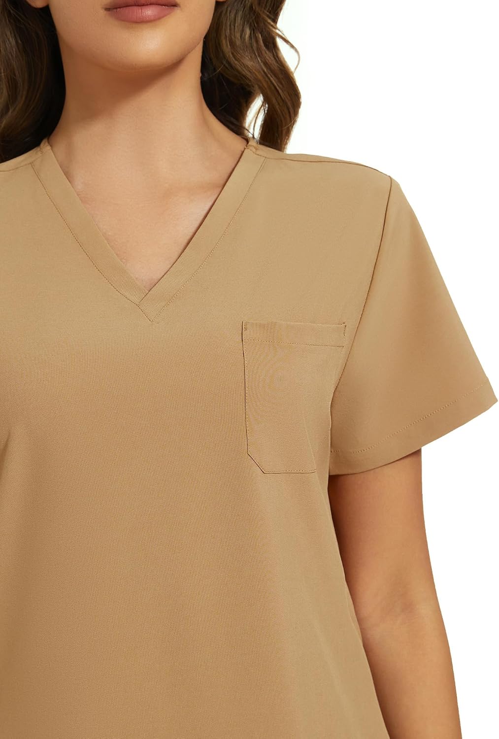 Luna Scrub Set — Khaki — 4