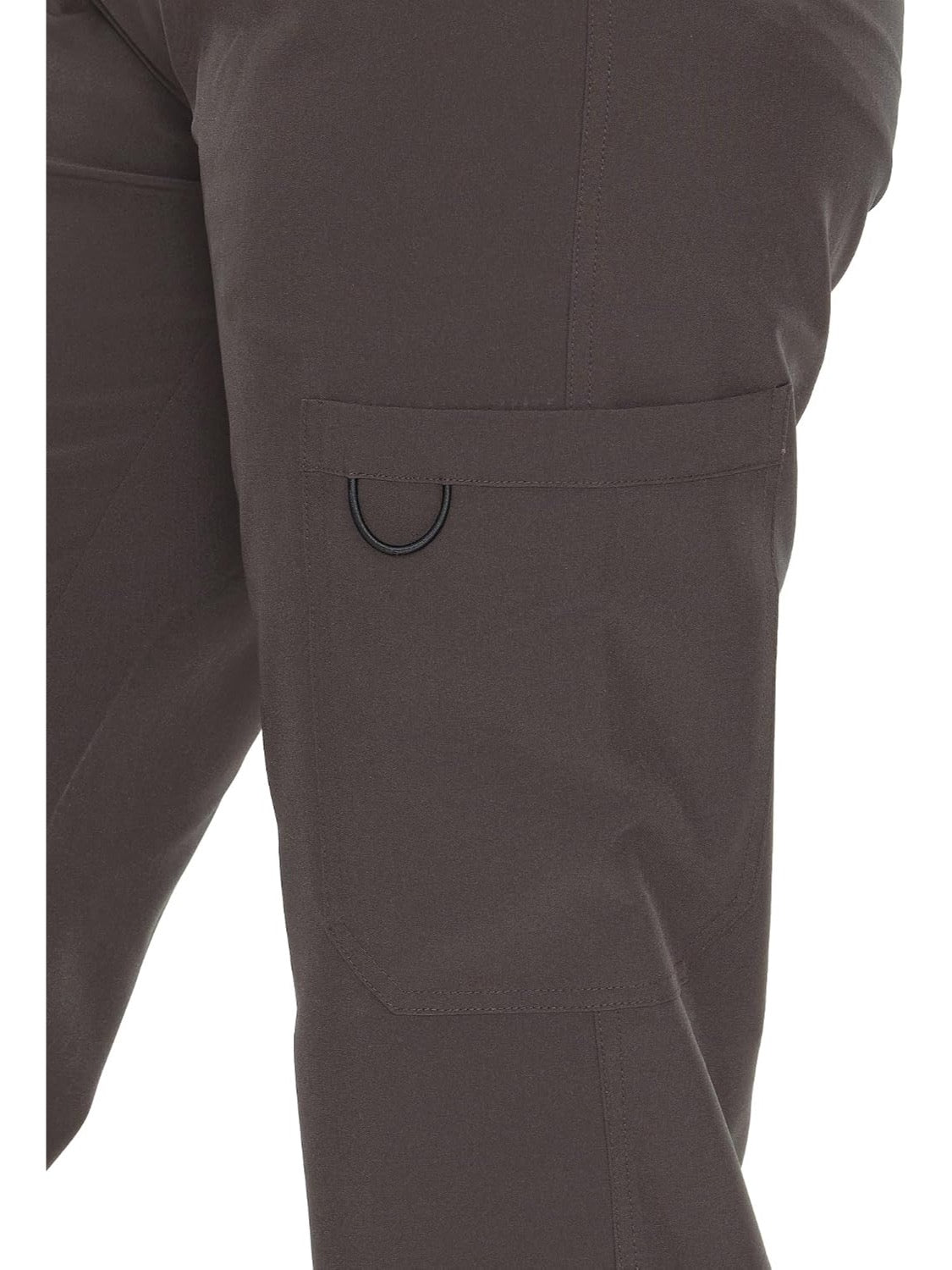 COZYFIT women's rock grey straight-leg cargo scrub pants - image 6
