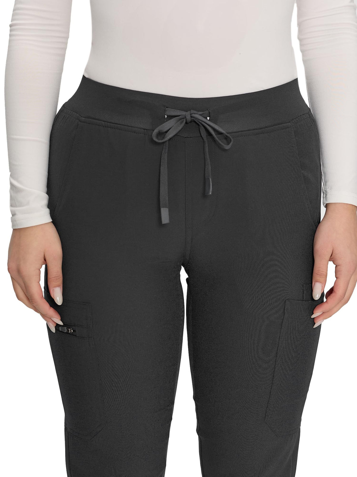 Nova Cargo Scrub Pants — Dark Grey — 5
