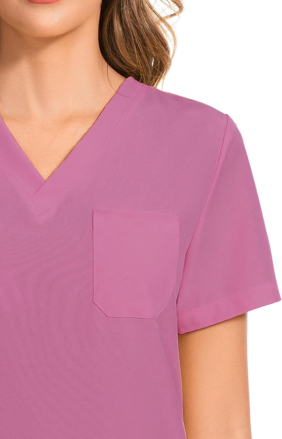 Luna Scrub Set — Raspberry — 4