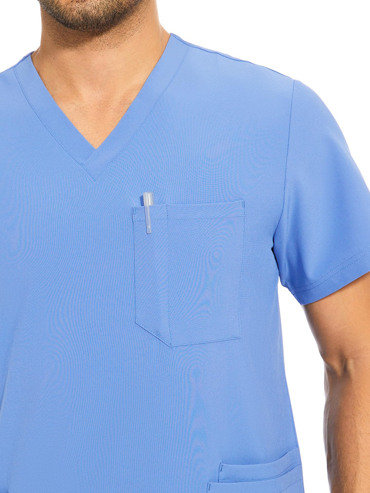 Lunar Scrub Set — True Ceil Blue — 4