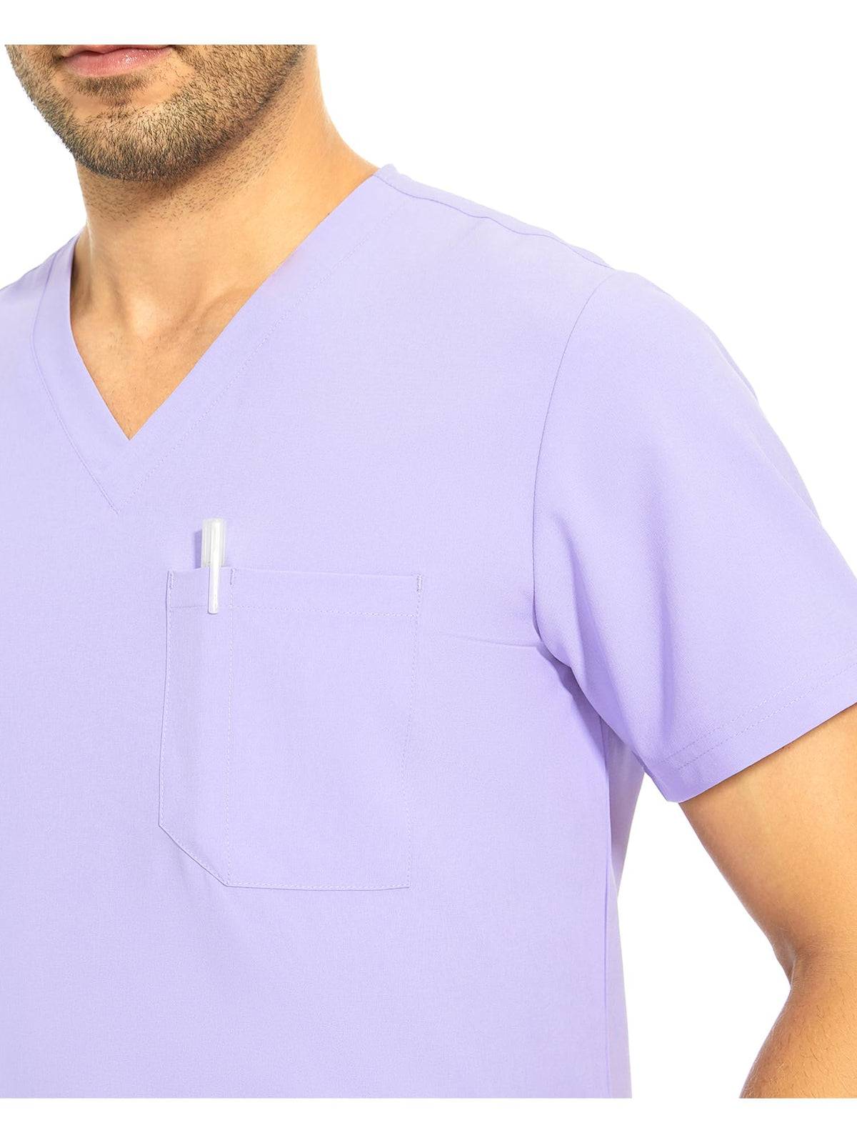 Lunar Scrub Set — Light Lilac Purple — 4