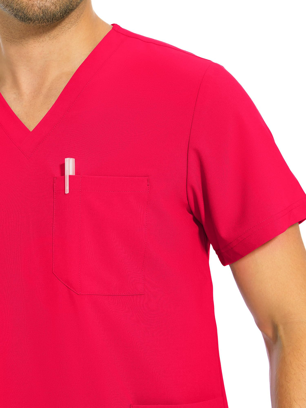Lunar Scrub Set — Viva Magenta — 4