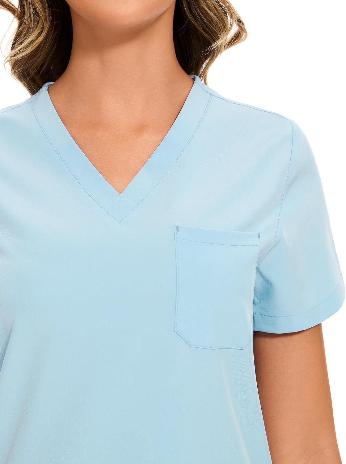 Luna Scrub Set — Baby Blue — 4