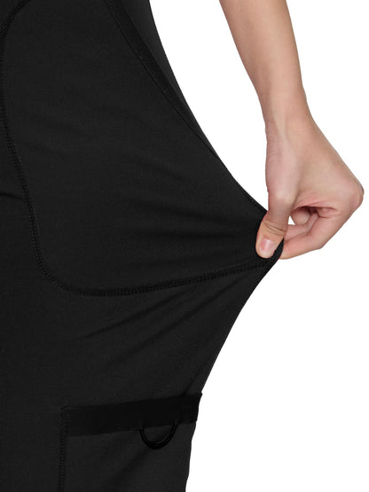 Prudence Yoga Scrub Pants — Black — 6