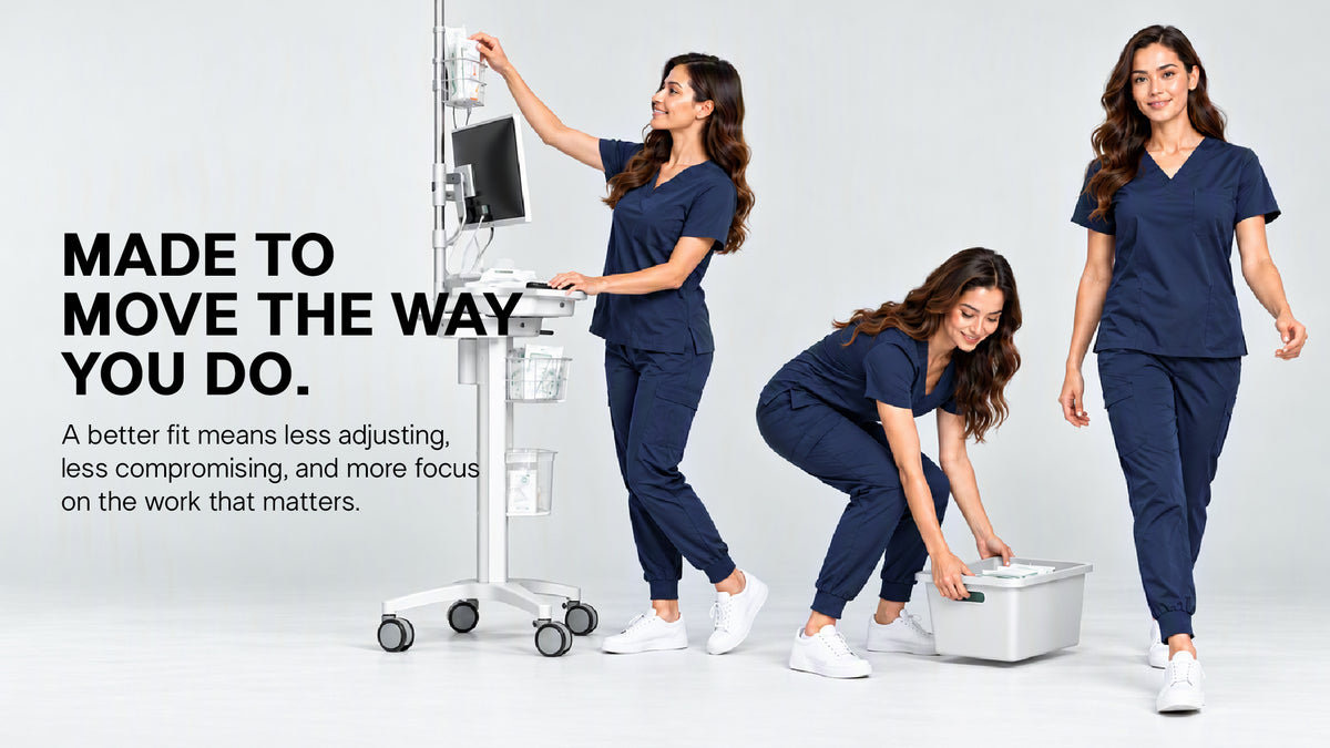 Dawn Dusk Made-to-Measure Straight-Leg Scrub Set Package