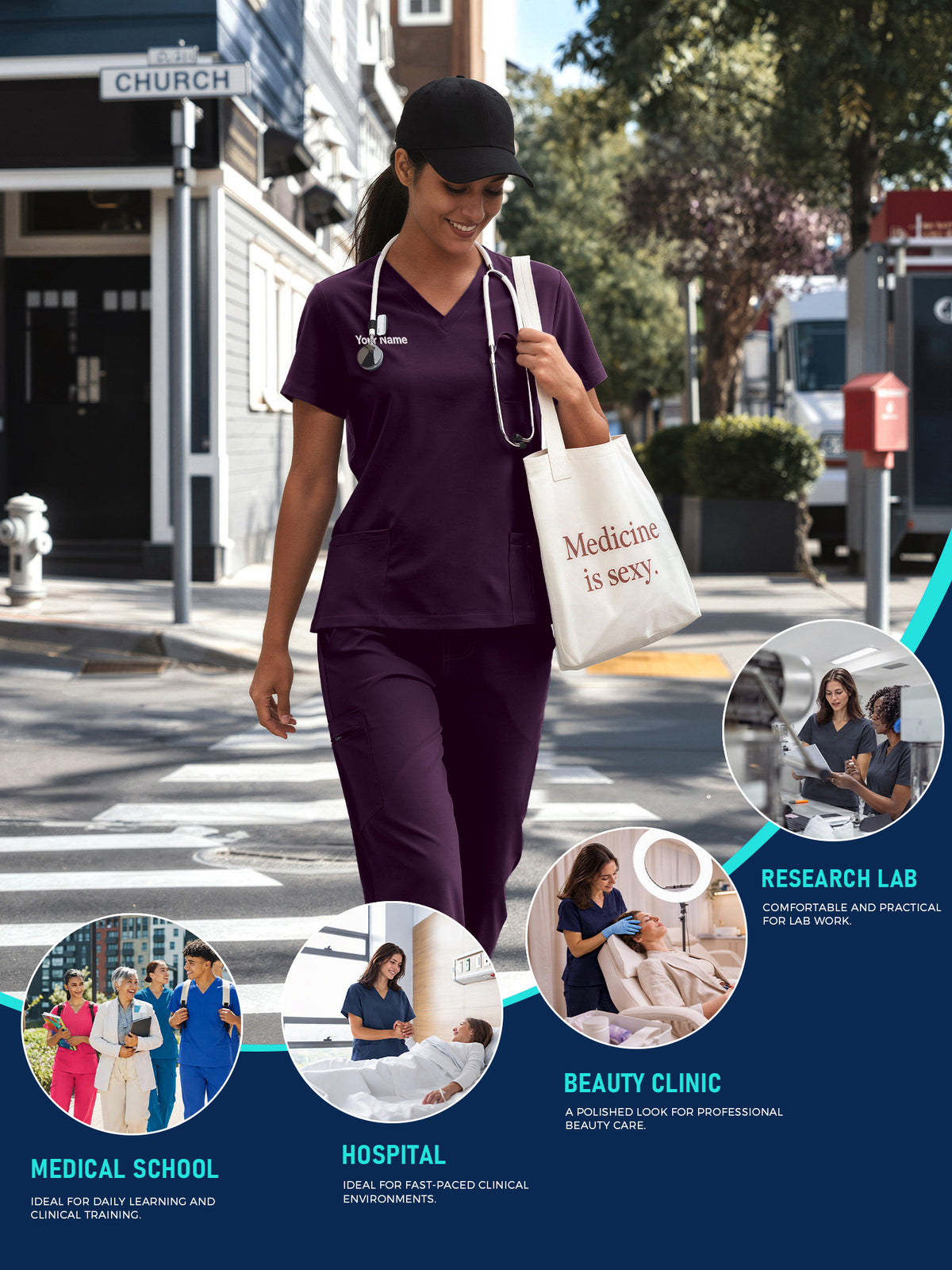 Luna Made-to-Measure Jogger Scrub Set Package