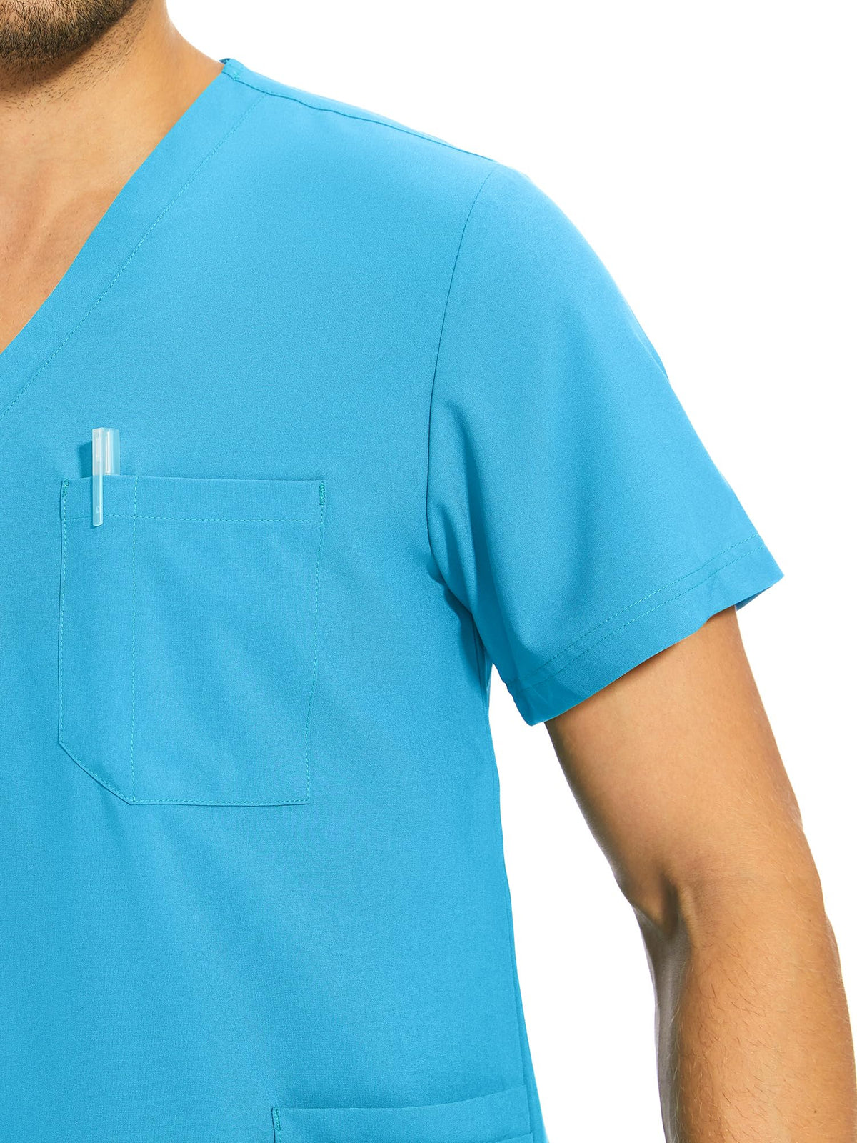 Lunar Scrub Set — Aqua Blue — 4