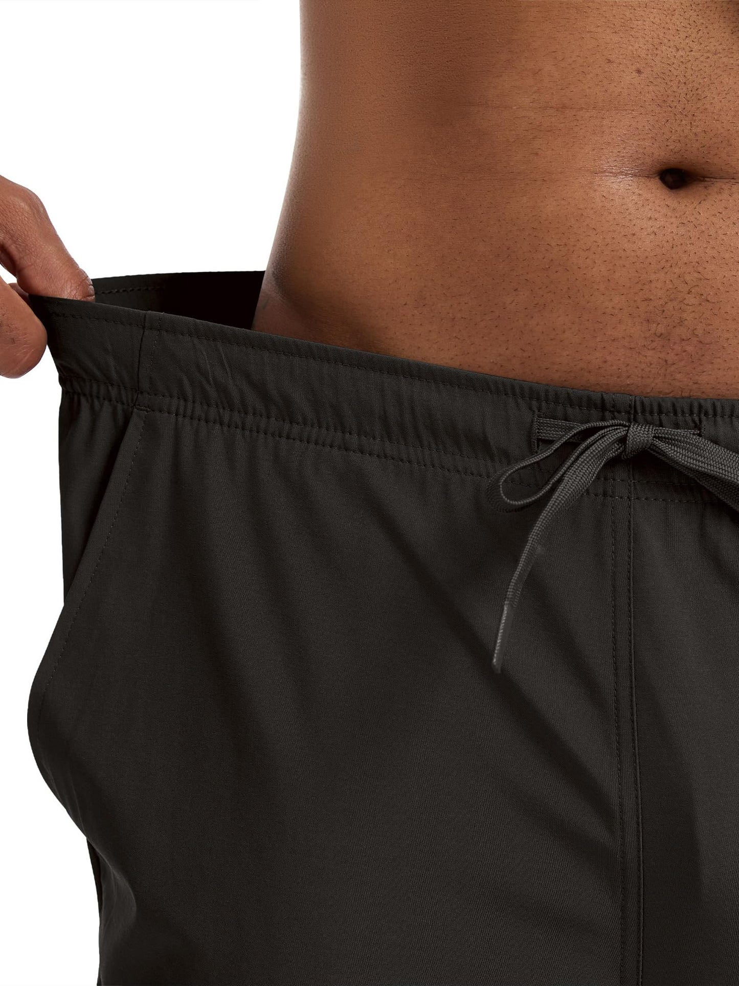 CST11P11 Men's Straight-Leg Scrub Pants — Black — 8
