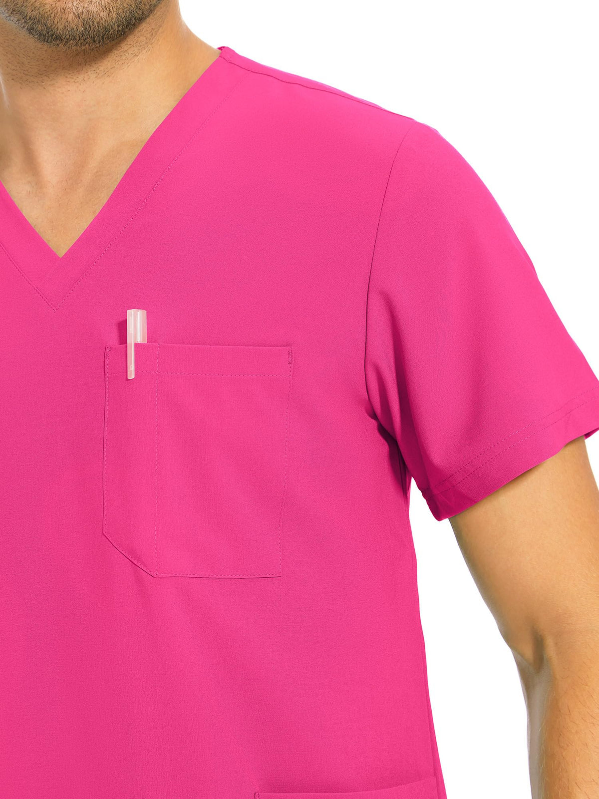 Lunar Scrub Set — Hot Pink — 4