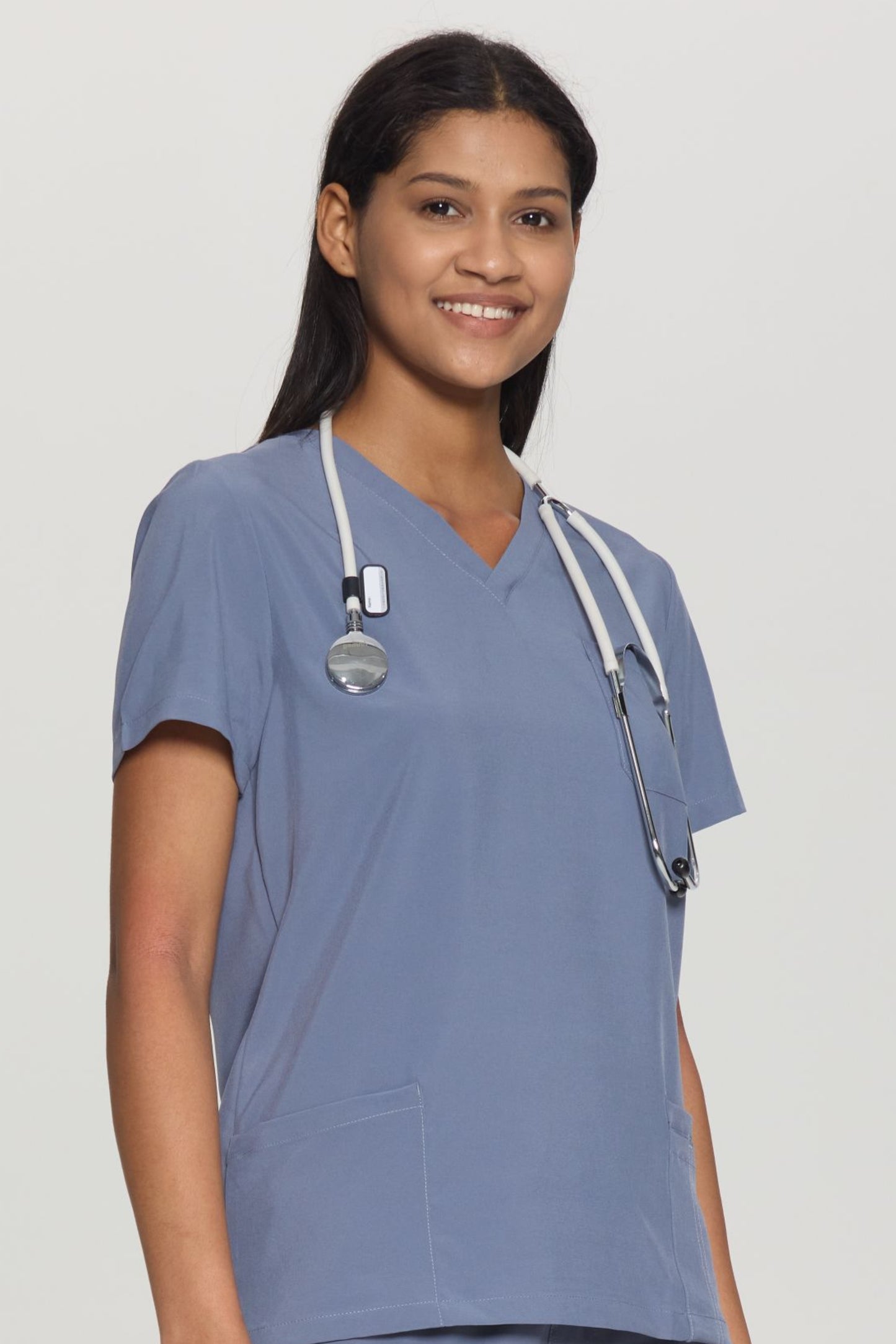 COZYFIT V-Neck 3-pocket Scrub Tops for Woman